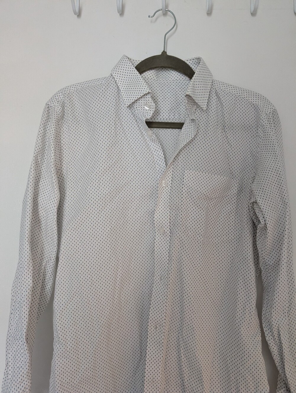 Geometric Button Down